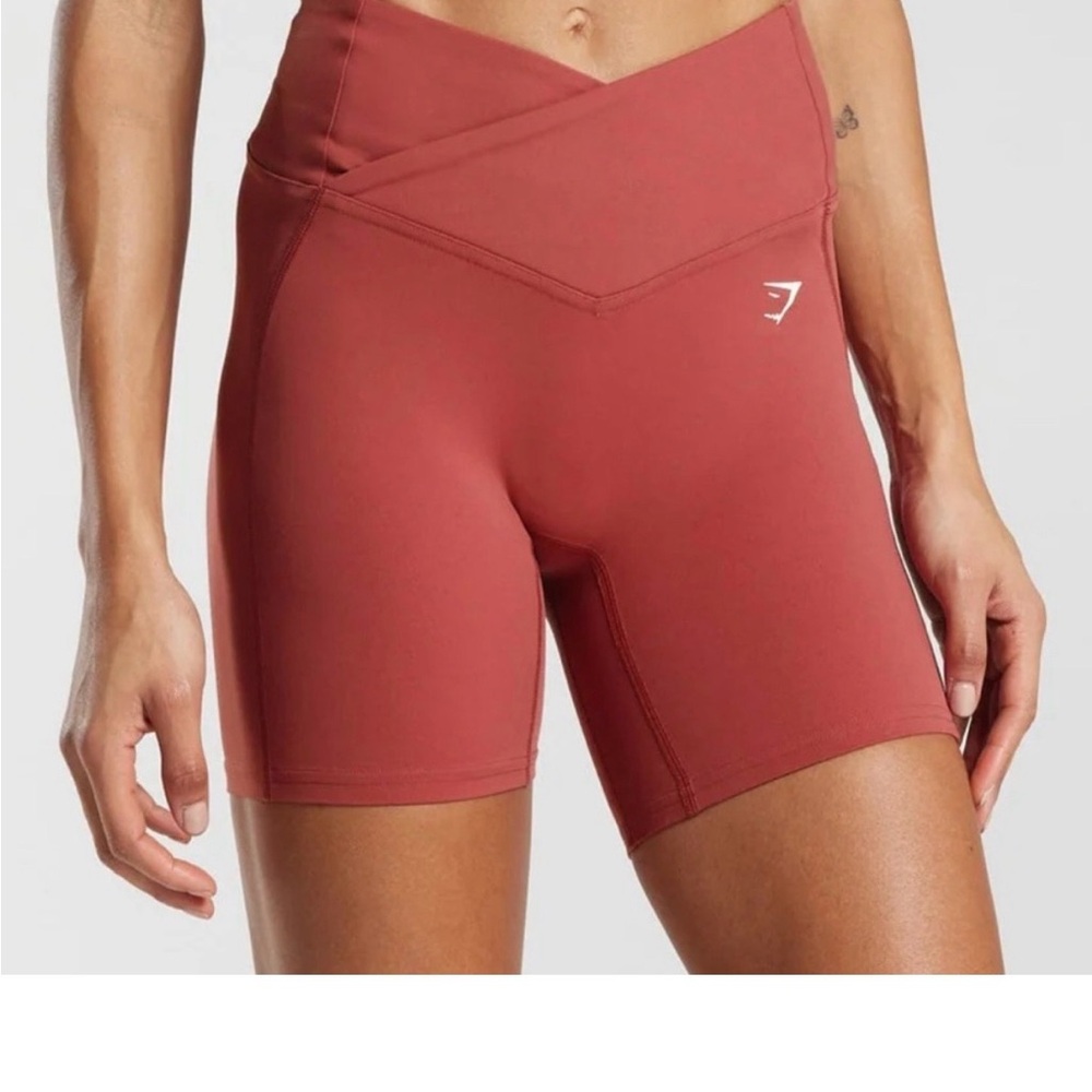 Worn Twice. Gymshark V-Front Women's Bike Shorts. Size S